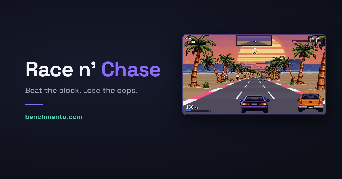 Visual Memory Test Images Race n' Chase: Free Retro Arcade Racing Game Online | Benchmento